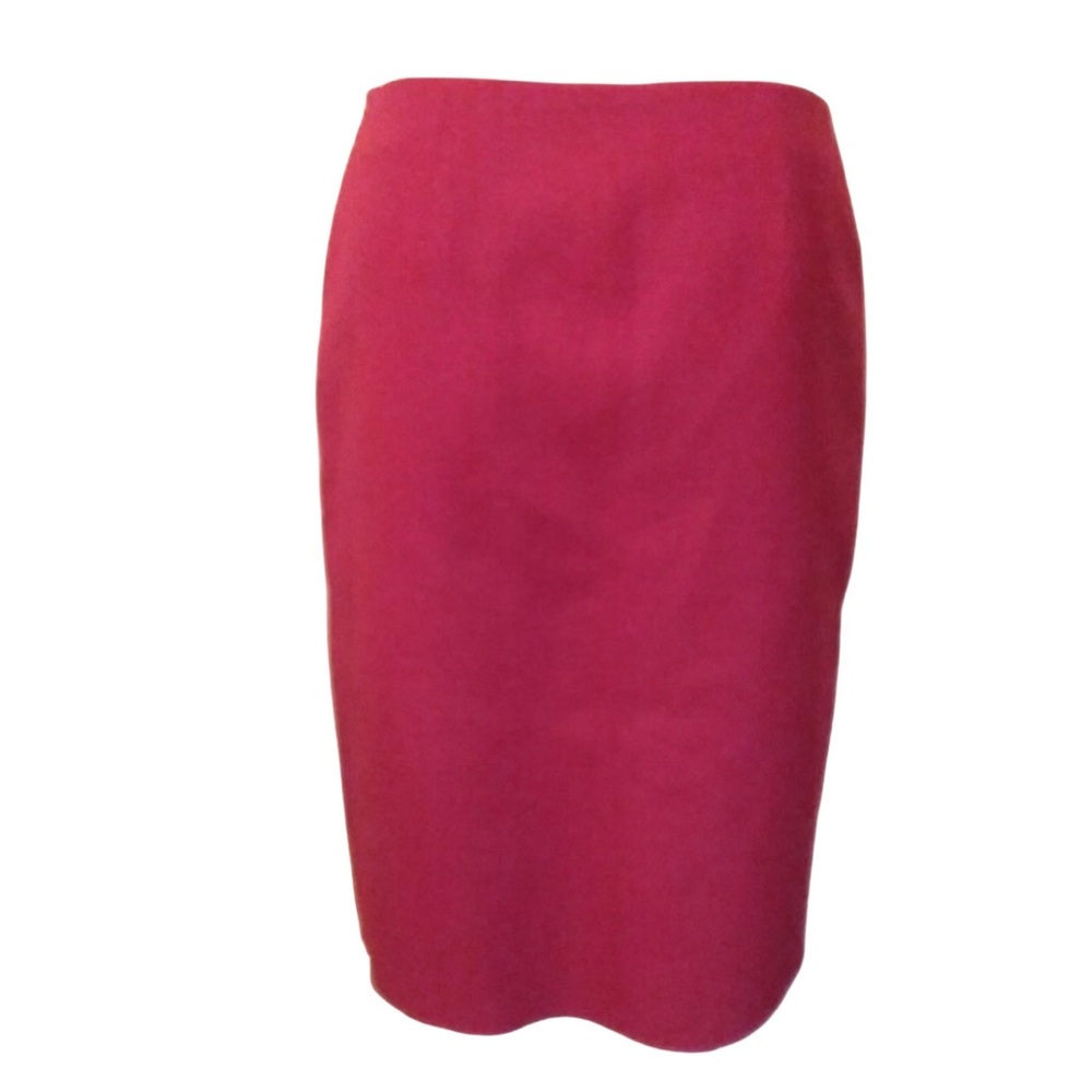 J. CREW Pink Wool Blend Pencil Skirt size 2P